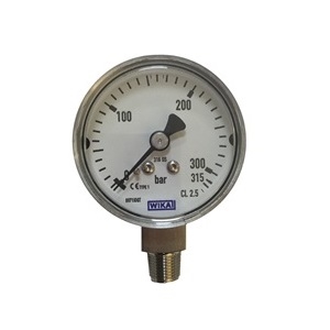 BOURDON TUBE PRESSURE GAUGES